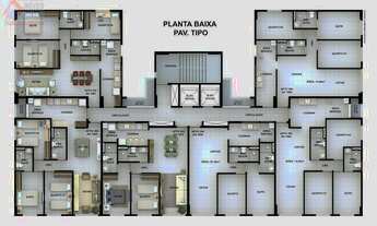 Imagem 3: Edf. Pedra Patteo 2 ou 03quartos Suíte 1 ou 02 Vagas Próx. Shopping Patteo e Faculdade Med