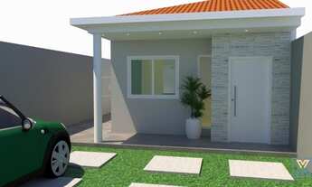 Imagem 1: Linda residência linear com 3 quartos com suíte e closet