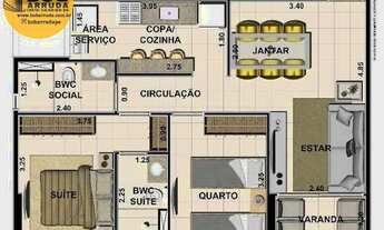 Imagem 3: DUETTO à Venda Apartamento com 2 dormitórios