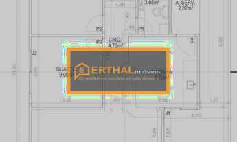 Imagem 3: ITAIPUAÇU 1ª LOCAÇÃO FINO ACABAMENTO CASA COM 2 QUARTOS (1 SUÍTE) EM CONDOMÍNIO COM LAZER