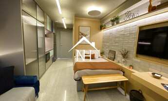 Imagem 2: Studio 33m², 1 dormitório, varanda, Bar lounge,rooftop,Bicicletário, Churrasqueira,Coworki