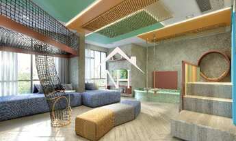 Imagem 6: Apartamento de 77m c/ 2 suites, terraço gourmet, coworking,bicicletário,piscina,brinquedot