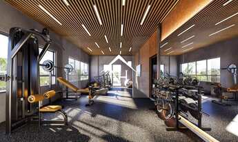 Imagem: Studio 25m², 1 dormitório, terraço, planta