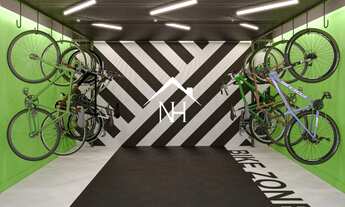 Imagem 3: Studio 25m², 1 dormitório, terraço, planta inteligente,Deliver,y Bicicletário, Salão De Fe