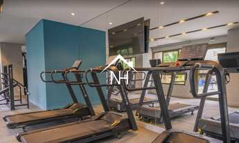 Imagem 5: Apartamento de 50m c/ 2 dormitórios, terraço gourmet, 2 vagas, playground, piscinas, quadr