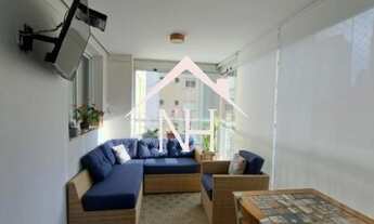 Imagem 2: Apartamento de 127m com 3 suítes, 2 vagas, terraço gourmet, piscinas adulto e infantil, ch