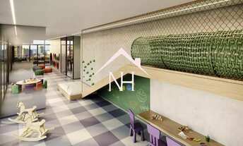 Imagem 6: Studio de 24m com dormitório, terraço gourmet, quadra de squash, espaço gourmet, academia