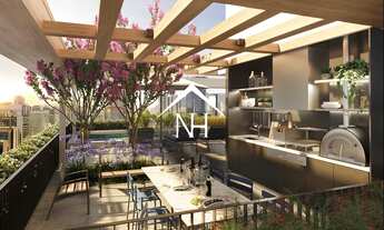 Imagem 5: Apartamento de 80m c/ 2 suítes, terraço gourmet, 1 vaga, piscinas, bicicletário, lavanderi