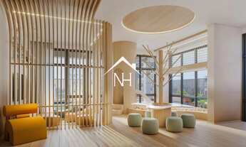 Imagem 6: Studio de 24m c/ dormitório e terraço, piscina, solarium, churrasqueira gourmet, fitness