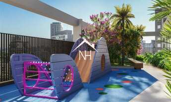 Imagem 7: Studio de 24m c/ dormitório e terraço, piscina, solarium, churrasqueira gourmet, fitness