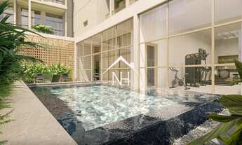 Imagem 2: Studio de 25m c/ dormitório e terraço, piscina, solarium, churrasqueira gourmet, fitness