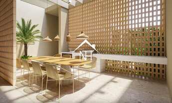 Imagem 5: Studio de 25m c/ dormitório e terraço, piscina, solarium, churrasqueira gourmet, fitness