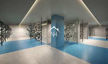 Imagem 6: Studio de 29m próximo do parque ibirapuera c/ dormitório e varanda, coworking, lavanderia