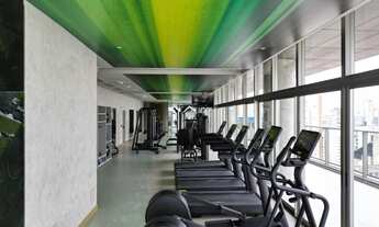 Imagem 4: Apartamento 53m com 1 dormitório, varanda, 1 vaga, coworking, piscina aquecida, sauna, mir