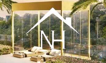 Imagem 2: Apartamento alto padrão com 307m,hall privativo,4 suítes,4 vagas,Living com pé direito dup