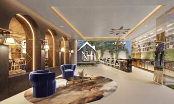 Imagem 6: Apartamento alto padrão com 307m,hall privativo,4 suítes,4 vagas,Living com pé direito dup