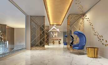 Imagem 5: Apartamento alto padrão com 307m,hall privativo,4 suítes,4 vagas,Living com pé direito dup