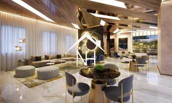 Imagem 2: Sudio de 51m, Planta inteligente e bem distribuída, Varanda c/Jacuzzi, Espaço Gourmet, Lou