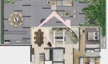 Imagem 2: Apartamento Garden 585m com 3 suítes,Terraço coberto e Descoberto com Piscina Privativa,Po