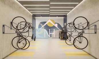 Imagem 5: Studio de 27m com dormitório e terraço,Churrasqueira,Deck, Fitness, Pet Place, Piscina, Sa