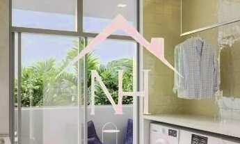 Imagem 4: Studio de 32m com dormitório e terraço,Churrasqueira,Deck, Fitness, Pet Place, Piscina, Sa