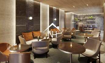 Imagem 5: Studio de 54m com suíte e varanda, bicicletário, pet place, Espaço gourmet, yoga, sauna, b