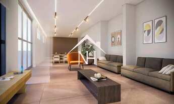 Imagem 6: Apartamento de 48m com 2 dormitórios,1 vaga,terraço,Salão de festas e jogos,fitness,lavand