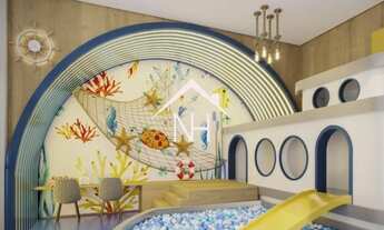 Imagem 7: Apartamento de 83m com 2 suítes, terraço gourmet, 1 vaga, piscinas, Deck , Solarium, Salão