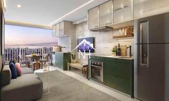 Imagem: Studio de 25m com dormitório e terraço,Churrasqueira,Cinema,Piscina,Salão