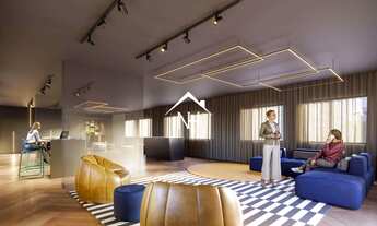 Imagem 7: Apartamento no Brooklin de 35m c/ 1 dormitório integrado ao terraço, churrasqueira, piscin