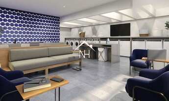 Imagem 2: Studio duplex de 43m ao lado do metrô Brooklin,bicicletário,pet e cat,place,coworking,lava