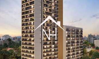 Imagem 4: Studio de 24m ao lado da estação de Pinheiros c/ 1 dormitório e varanda,bicicletário,cowor