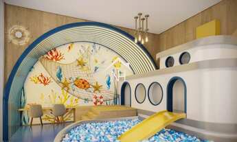 Imagem 7: Apartamento de 62m c/ 2 dormitórios (1 suíte), varanda gourmet,1 vaga, Deck molhado Piscin