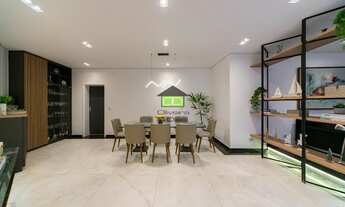 Imagem 2: Luxuosa casa em condomínio à venda no bairro São Paulo II em Cotia-SP: 4 quartos, 4 suítes