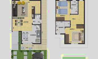 Imagem 6: Casa em Condomínio em Cotia-SP: 2 Quartos, 2 Suítes, 2 Salas, 2 Banheiros, 2 Vagas - Oport