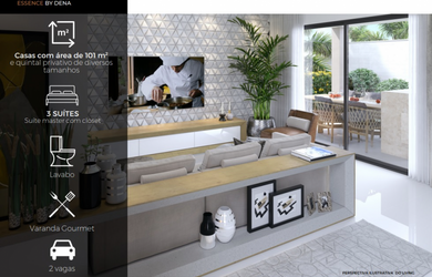 Imagem 4: ESSENCE - Casa com 3 suítes em Buraquinho, Lauro de Freitas-BA