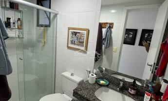 Imagem 7: Apartamento nascente com 2 quartos, mobiliado em Pitangueiras, Lauro de Freitas/BA