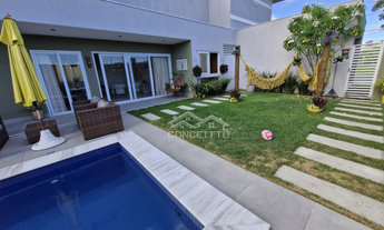 Imagem: Casa 4 suítes e energia solar no Alphaville