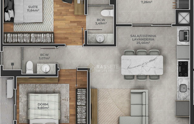 Imagem 7: APARTAMENTO NO RESIDENCIAL SAINT TROPEZ