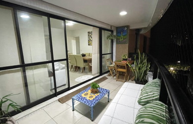 Imagem 3: APARTAMENTO PARA LOCAÇÃO, 03 QUARTOS, 113m2, EM ALPHAVILLE 1, SALVADOR/BA