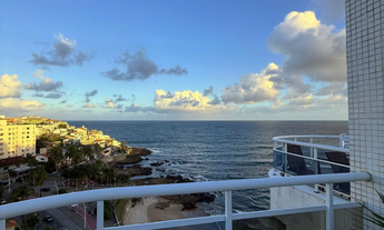 Imagem 4: ONDINA, APARTAMENTO DE COBERTURA PARA VENDA, 01 QUARTO, MOBILIADA, FRENTE AO MAR, 90m2, SA