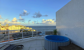 Imagem 6: ONDINA, APARTAMENTO DE COBERTURA PARA VENDA, 01 QUARTO, MOBILIADA, FRENTE AO MAR, 90m2, SA