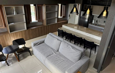 Imagem 6: CLOC MARINA, DOIS DE JULHO, APARTAMENTO TIPO LOFT PARA LOCAÇÃO, DECORADO E MOBILIADO, VIS