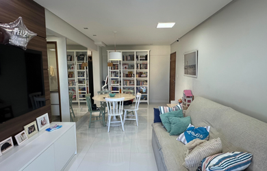 Imagem 2: PIATÃ, APARTAMENTO PARA VENDA, 02 QUARTOS, 75m2, VISTA MAR, SALVADOR/BA