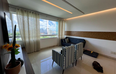 Imagem 2: Campo Grande, Apartamento Para Venda, 102m2, 03 Quartos, Nascente, Salvador/BA