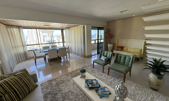 Imagem 4: Graça, Apartamento de Cobertura Para Venda, 04 Quartos Com 04 Suítes, 272m2, Semi Mobilia