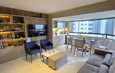 Imagem 2: Horto Florestal, Apartamento Com 03 Suítes, Para Venda, 133m2, Nascente, Salvador- BA