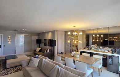 Imagem 3: Horto Florestal, Apartamento Com 03 Suítes, Para Venda, 152m2, Nascente, Vista Mar, Andar