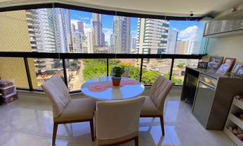 Imagem 4: Loteamento Aquarius, Pituba, Apartamento Com 03 Suítes, Para Locação, 152m2, Nascente, Sa