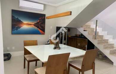 Imagem 4: BURAQUINHO, Lauro de Freitas. Duplex com 4 suítes sendo 1 térrea, 300m² de área total e 14